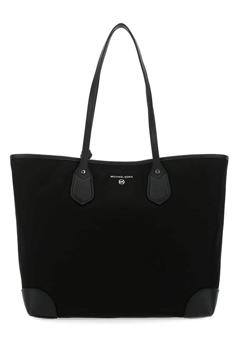 michael kors black|michael kors black nylon tote.